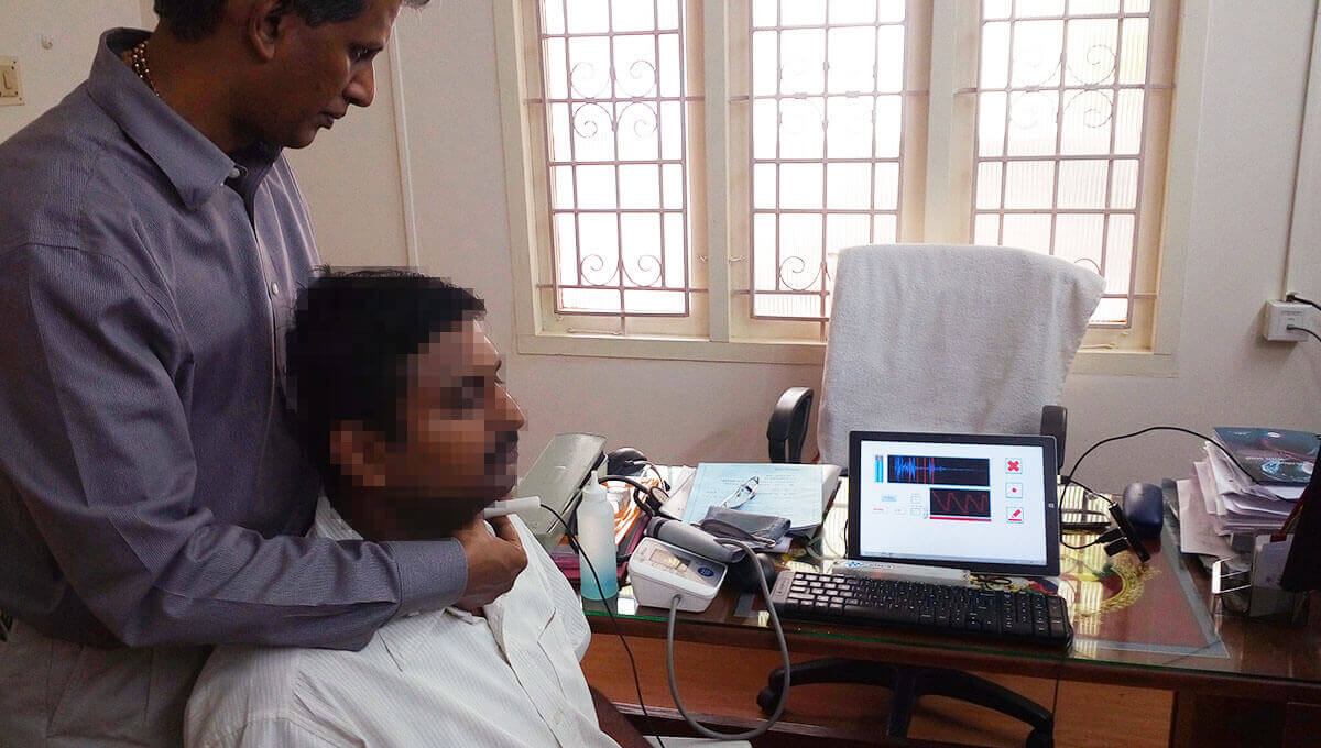 Using Artsens device to evaluate vascular stiffness